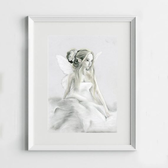 Fairy Hand Drawn Print