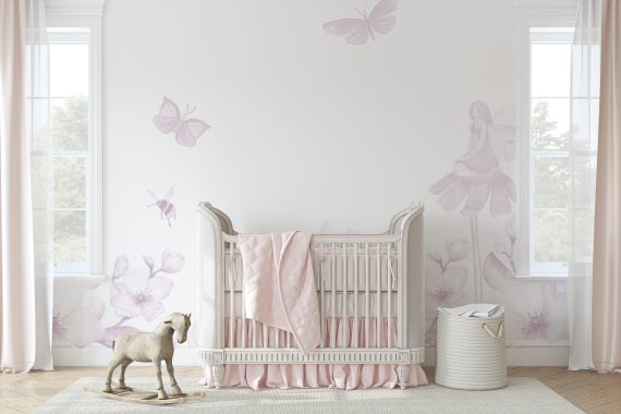 Flower Fairy Wallpaper