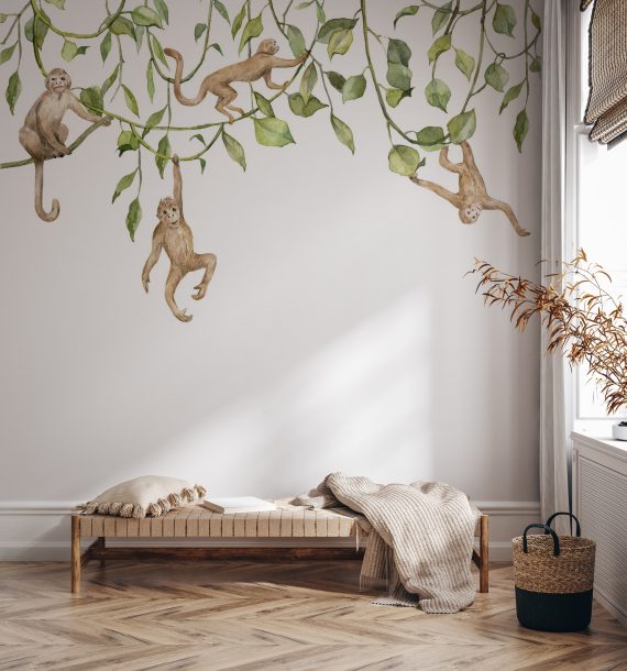 Hanging Monkey Wallpaper