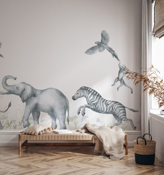 Stampede Animals Wallpaper